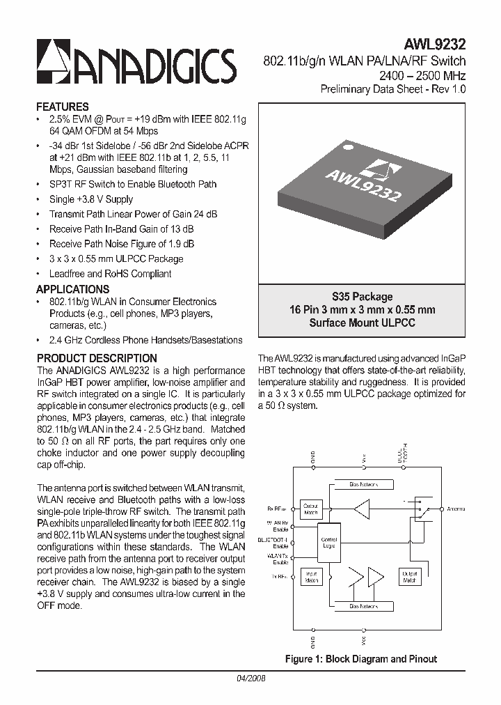 AWL9232RS35P8_2594942.PDF Datasheet