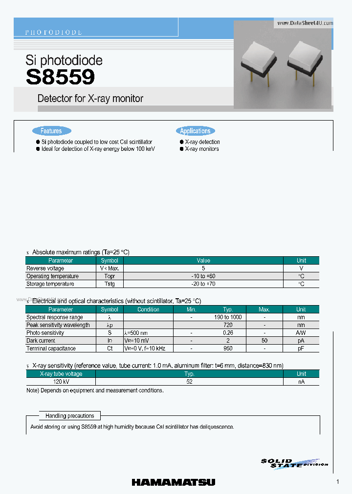 S8559_2598159.PDF Datasheet