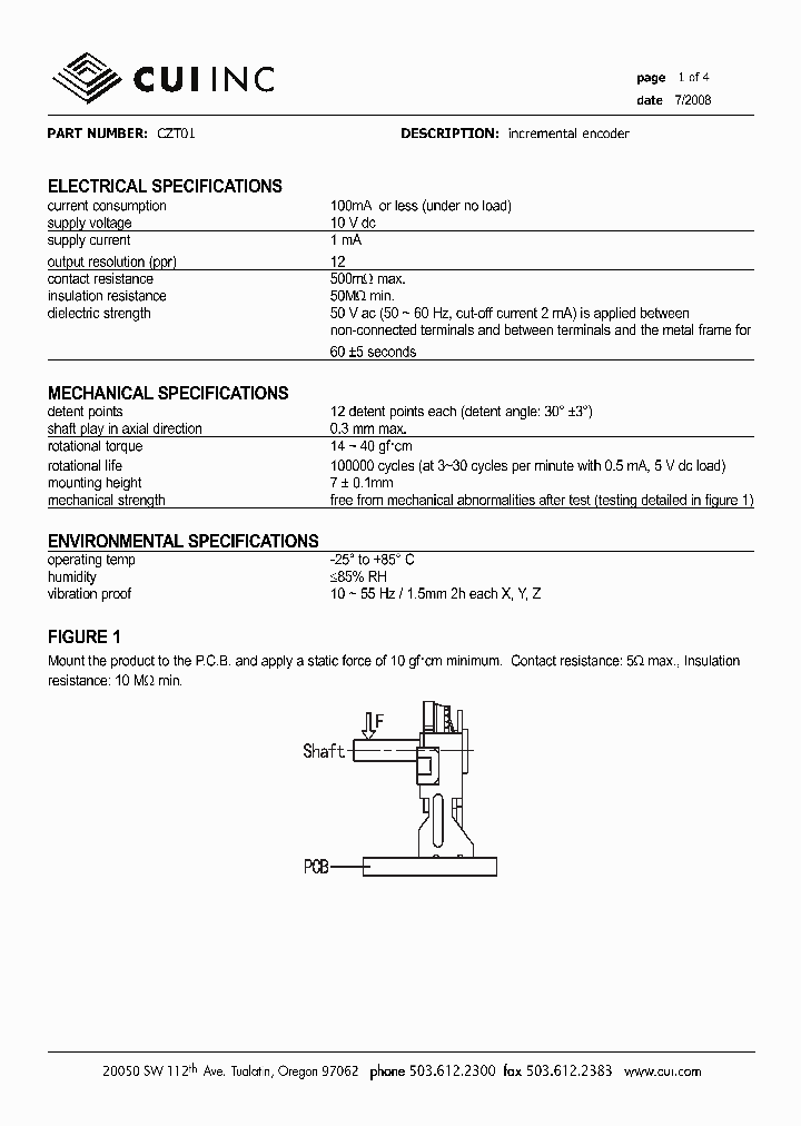 CZT01_2617530.PDF Datasheet