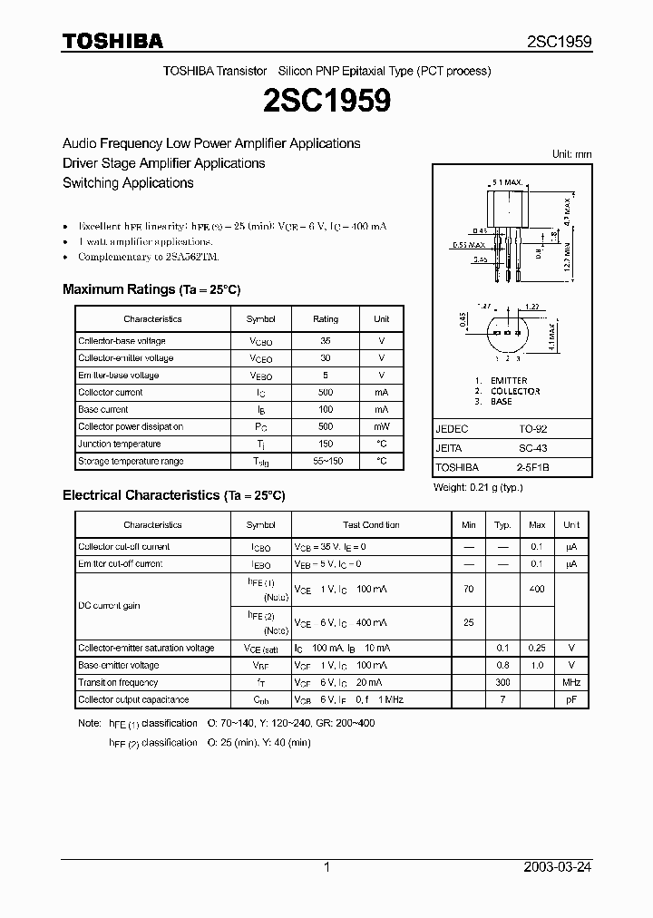 2SC1959_2620642.PDF Datasheet