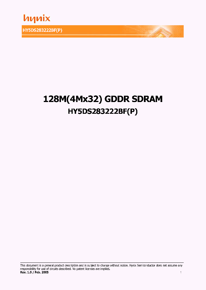 HY5DS283222BF-28_2624035.PDF Datasheet