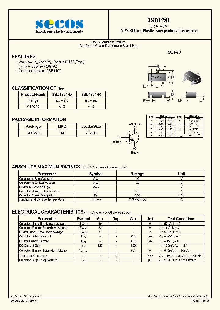 2SD1781_2623039.PDF Datasheet