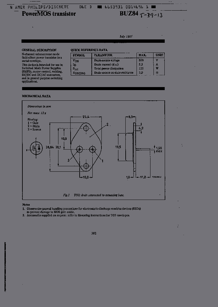 BUZ84_2627059.PDF Datasheet