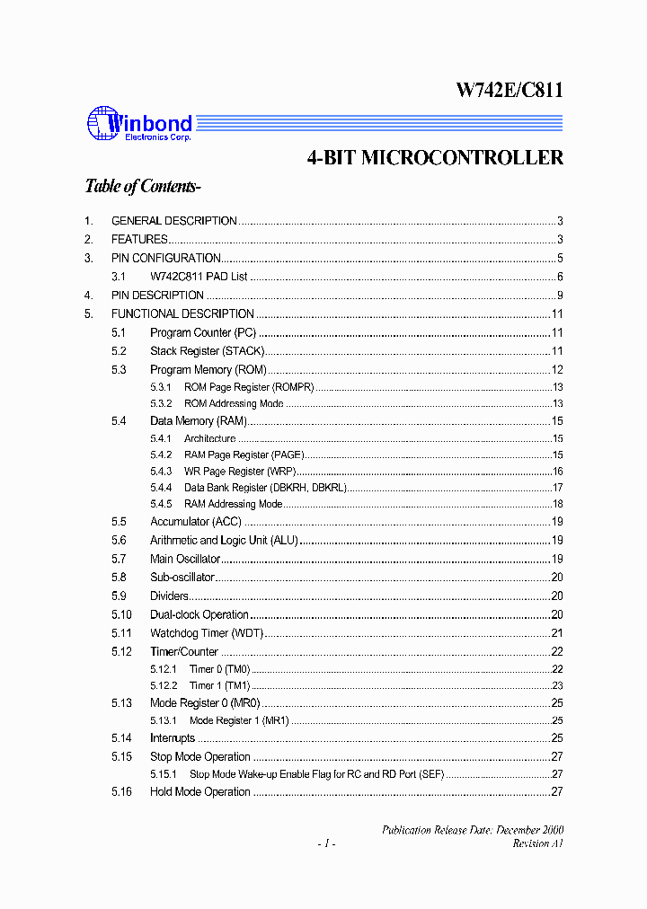 W742EC811_2628632.PDF Datasheet