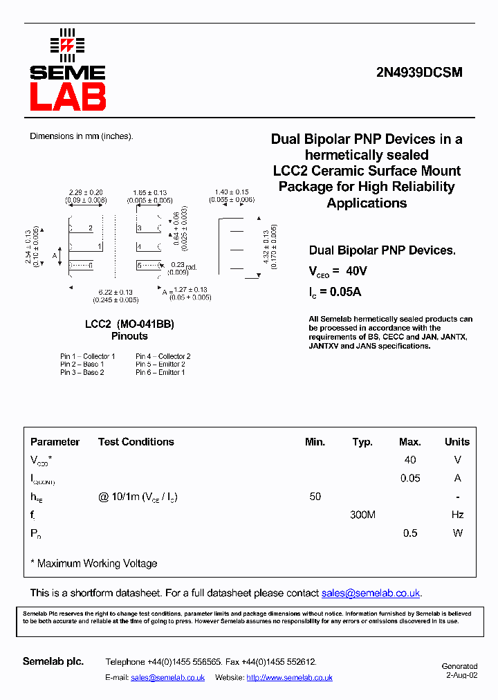 2N4939DCSM_2637830.PDF Datasheet