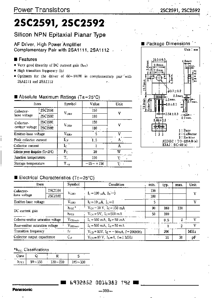 2SC2592R_2640352.PDF Datasheet