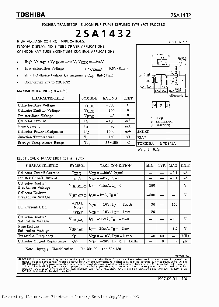 2SA1432O_2638993.PDF Datasheet