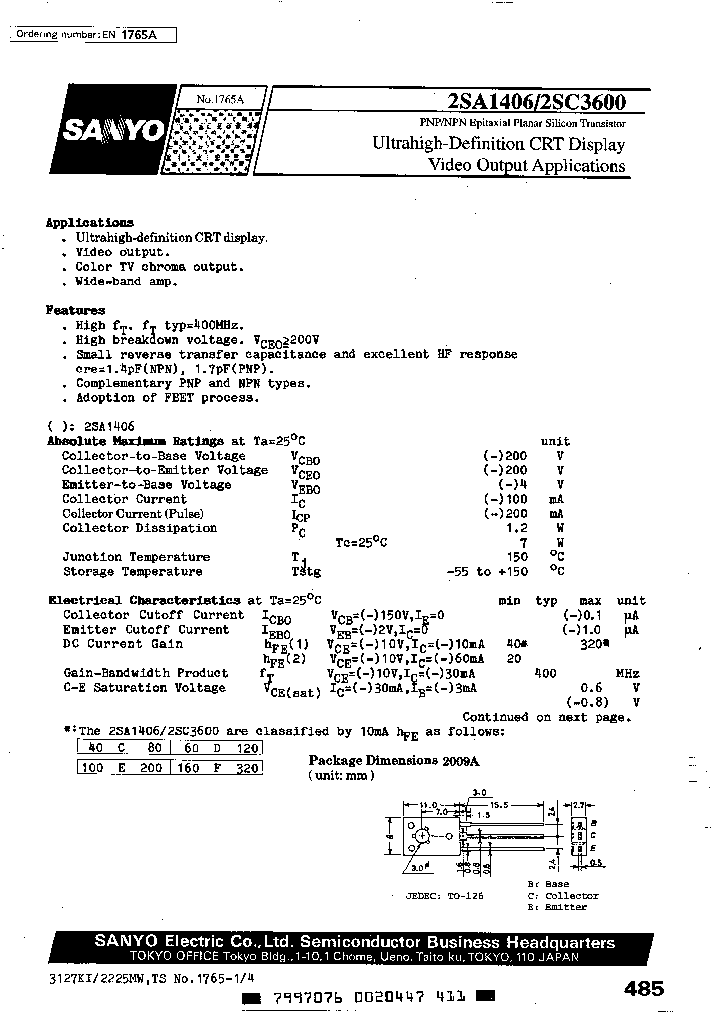 2SA1406D_2642697.PDF Datasheet