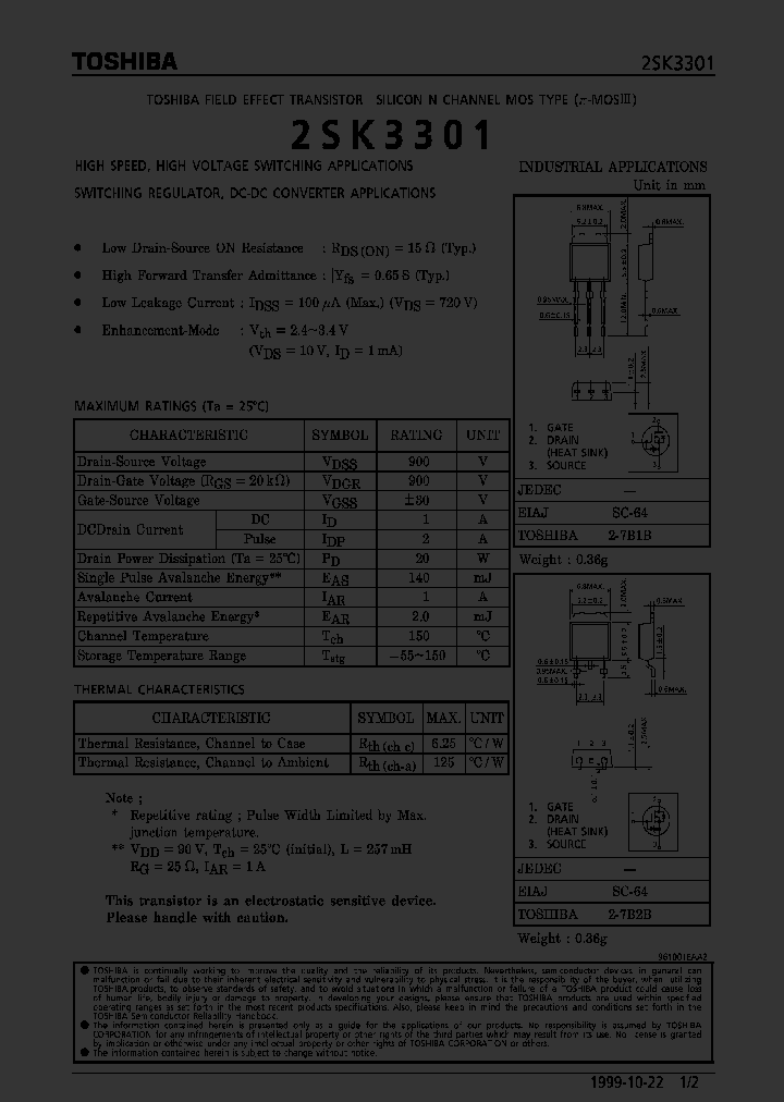 2SK3301SM_2642534.PDF Datasheet