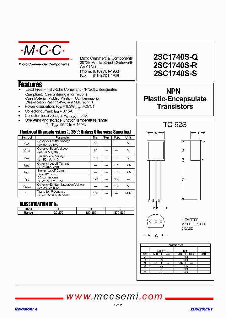2SC1740S-Q_2643373.PDF Datasheet