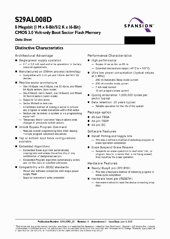 S29AL008D55TFN023_2653204.PDF Datasheet