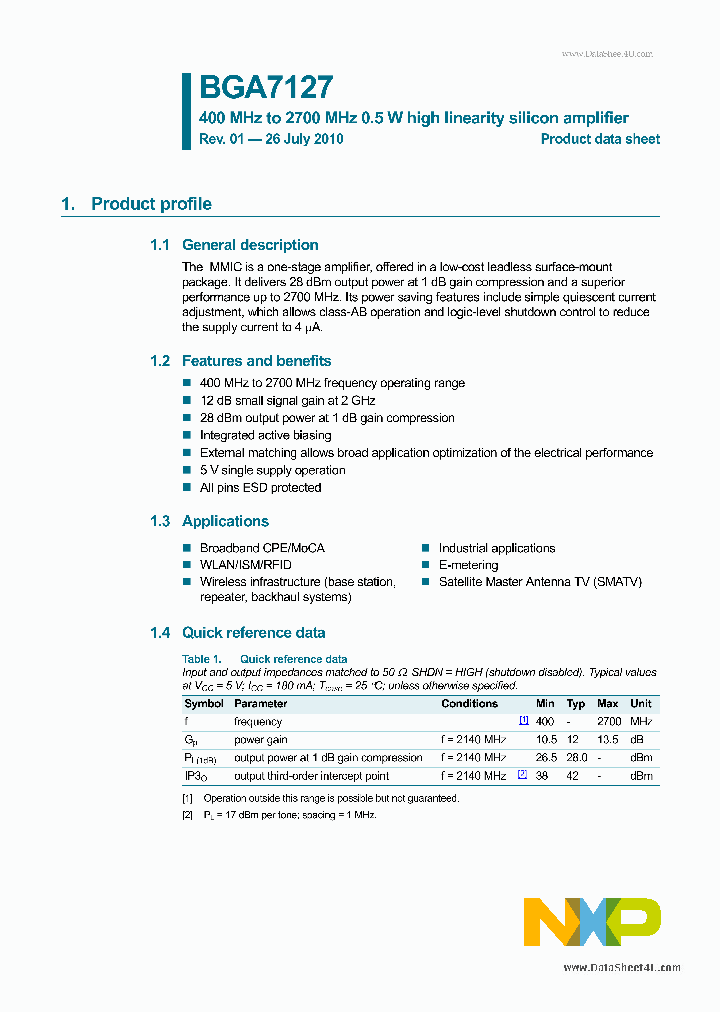 BGA7127_2666453.PDF Datasheet