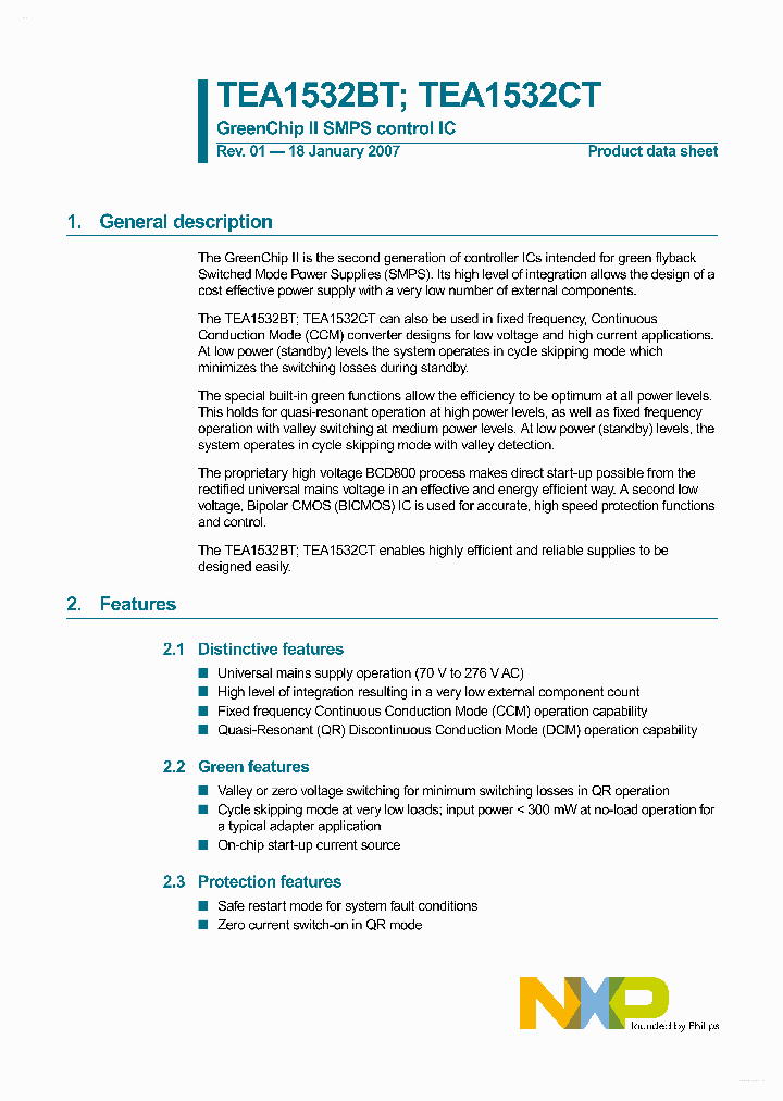 TEA1532BT_2666925.PDF Datasheet