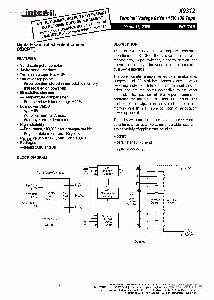 X9312_2670650.PDF Datasheet