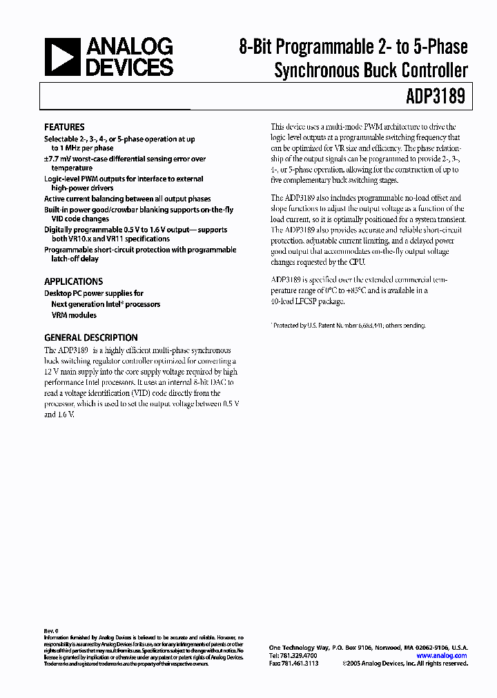 ADP3189JCPZ-RLZ_2673111.PDF Datasheet