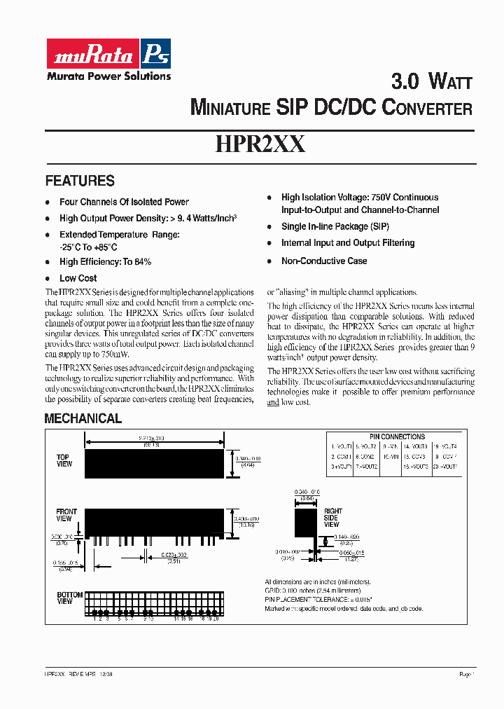 HPR210_2676249.PDF Datasheet