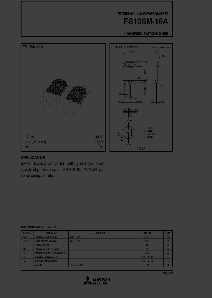FS10SM16A_2677528.PDF Datasheet