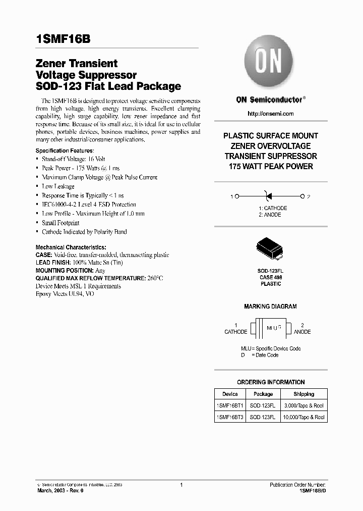 1SMF16BD_2678917.PDF Datasheet