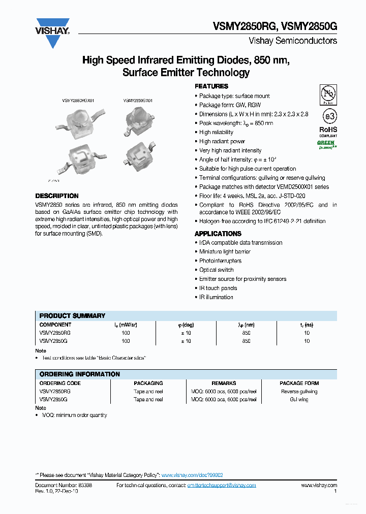 VSMY2850G_2683894.PDF Datasheet