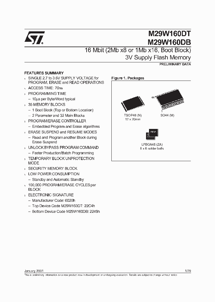 M29W160DB_2686768.PDF Datasheet
