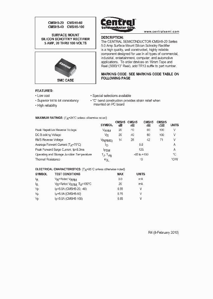 CMSH5-100_2694332.PDF Datasheet