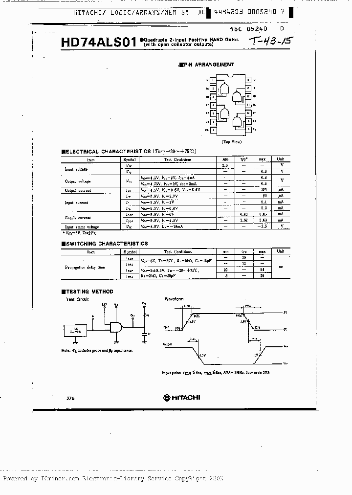 HD74ALS01_2698916.PDF Datasheet