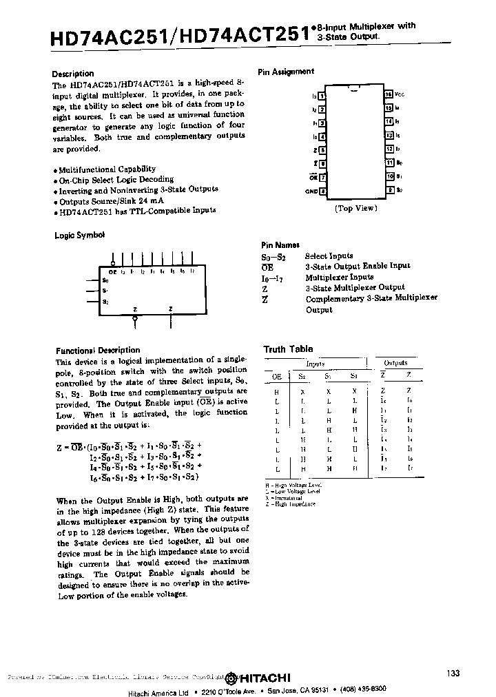 HD74AC251FP_2698803.PDF Datasheet