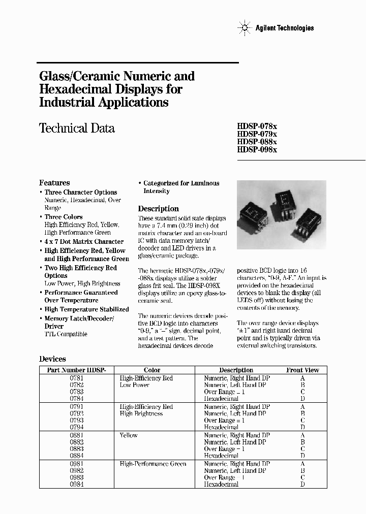 HDSP-0781_2702949.PDF Datasheet