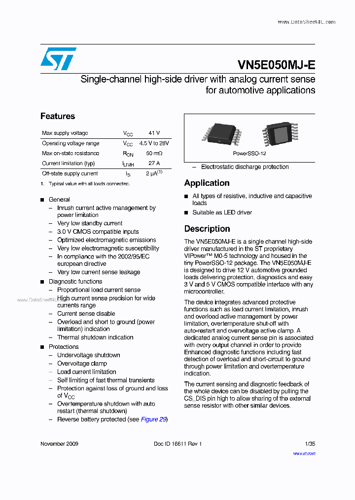VN5E050MJ-E_2706454.PDF Datasheet