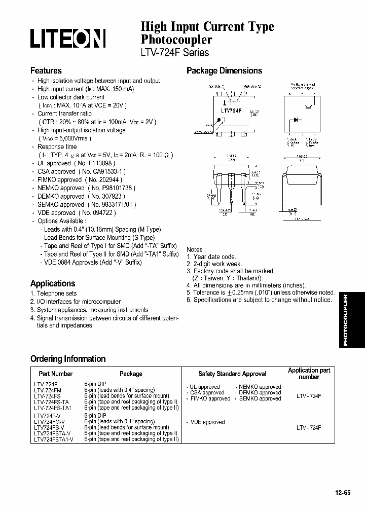 LTV-724F-V_2711643.PDF Datasheet