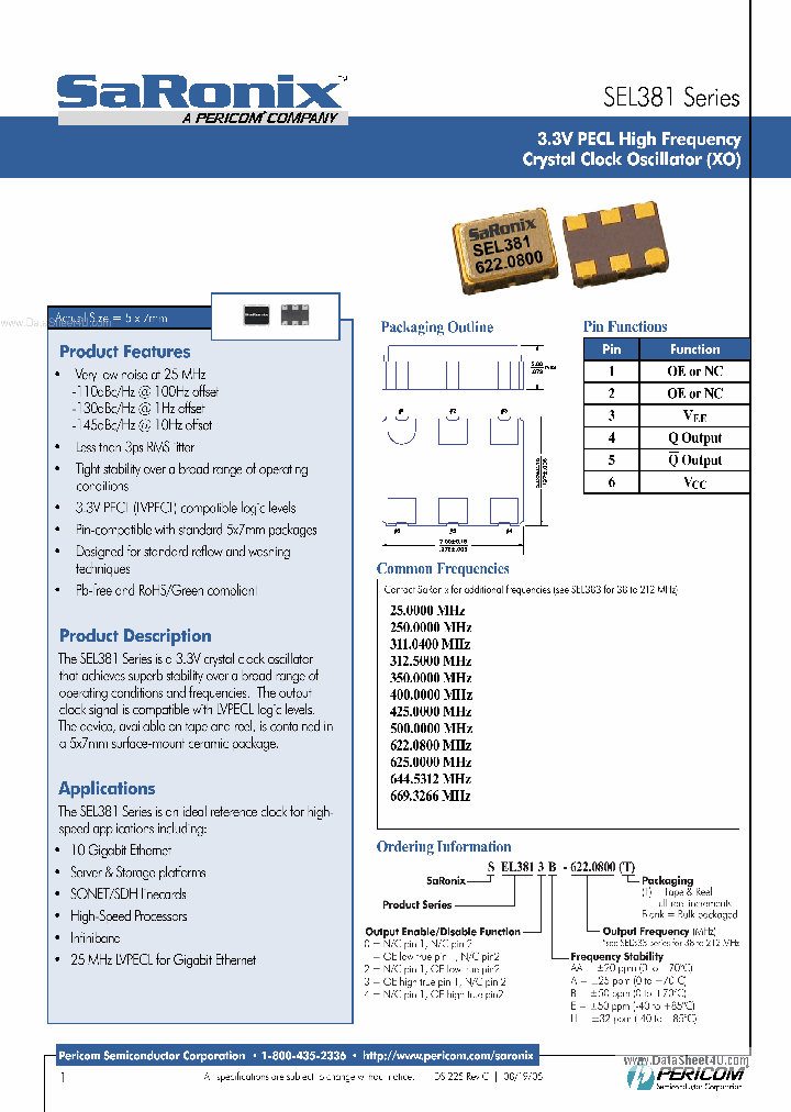 SEL381_2714913.PDF Datasheet