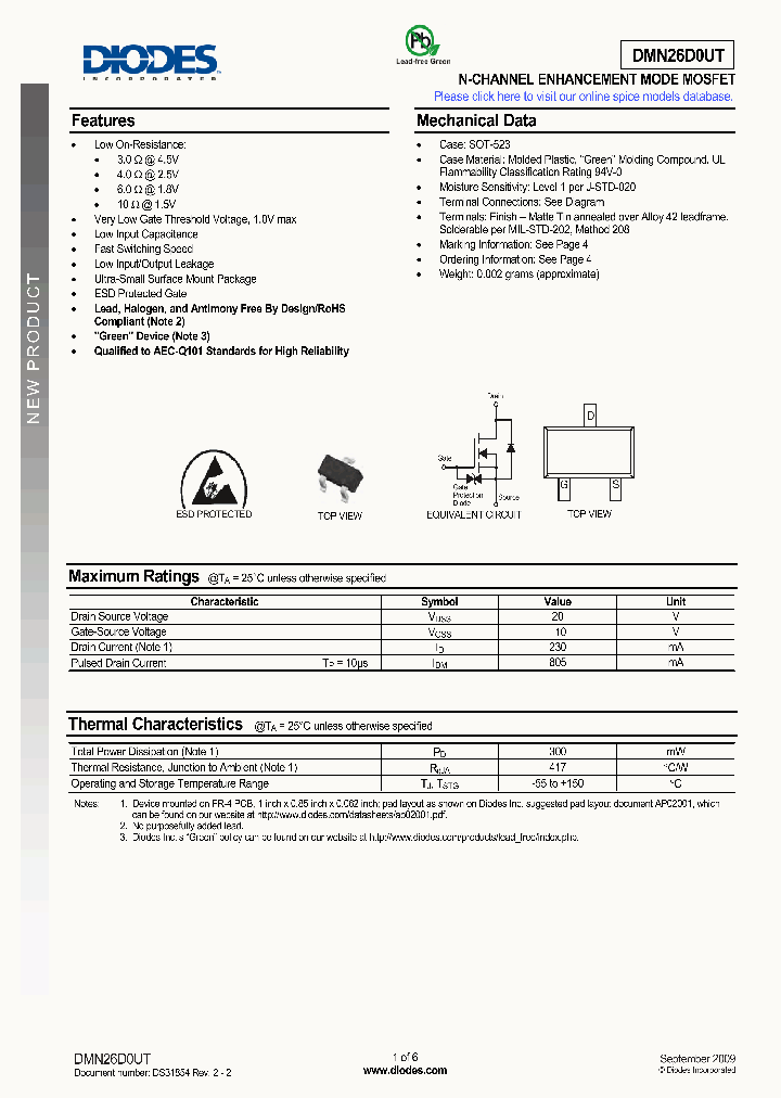 DMN26D0UT_2721468.PDF Datasheet