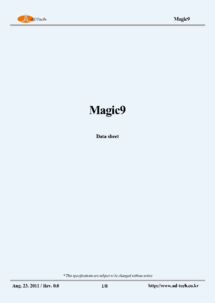 MAGIC9_2726605.PDF Datasheet