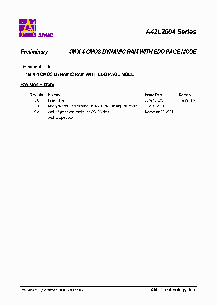 A42L2604SERIES_2730060.PDF Datasheet