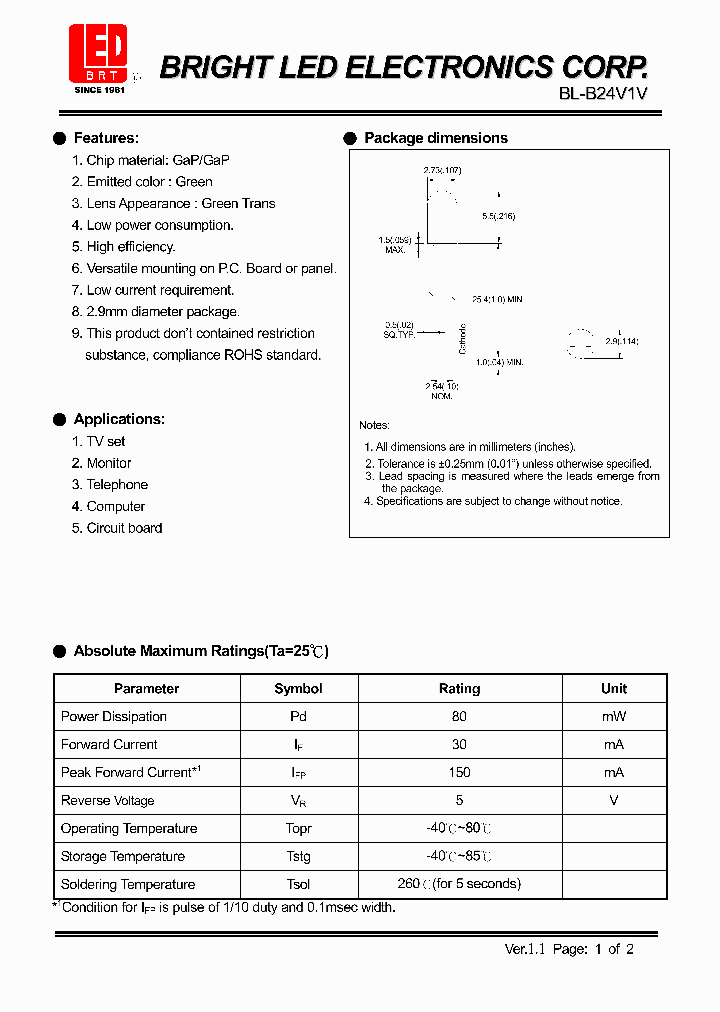 BL-B24V1V_2728408.PDF Datasheet