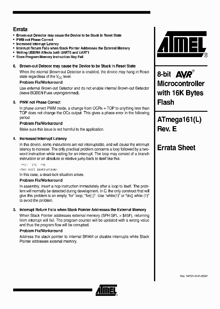 ATMEGA161L_2732916.PDF Datasheet