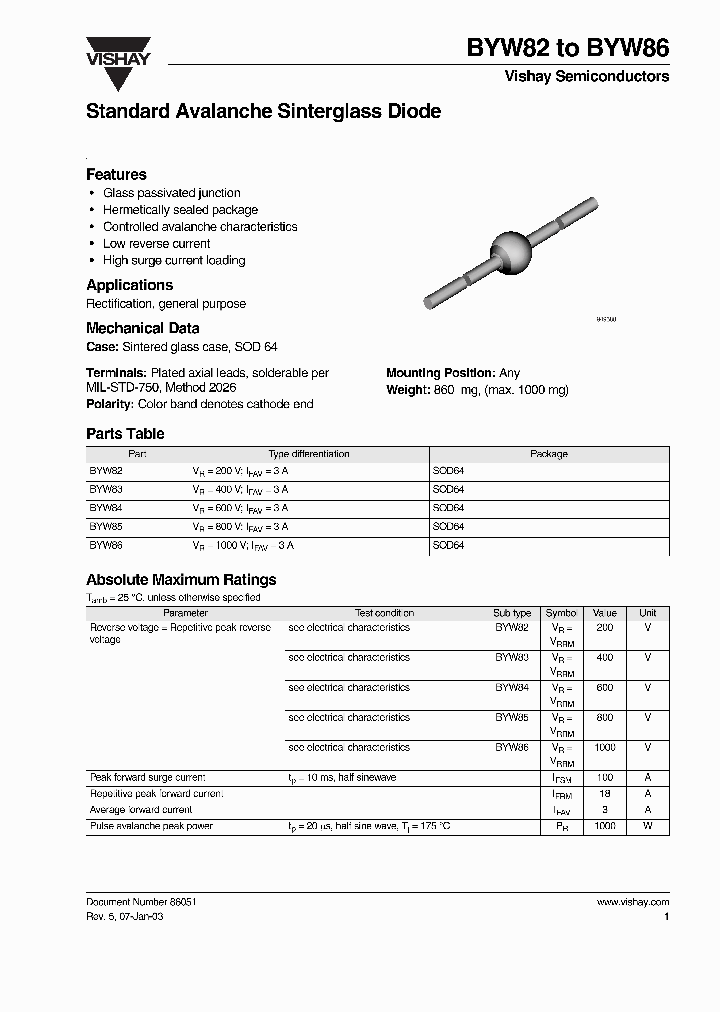 BYW84_2732953.PDF Datasheet