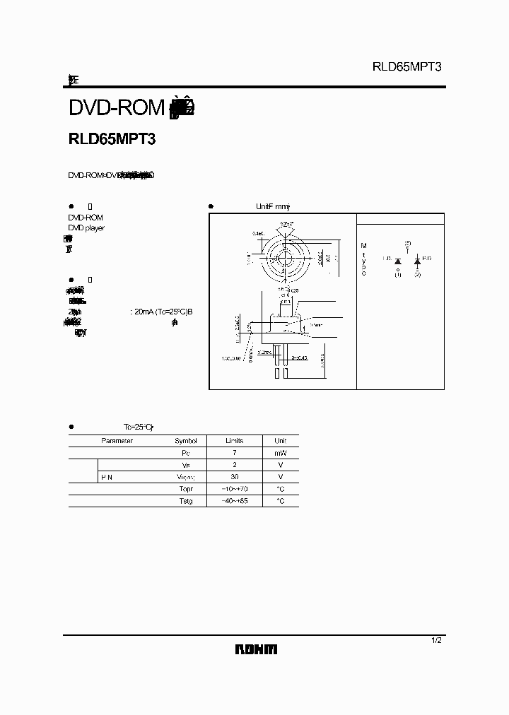 RLD65MPT3_2735294.PDF Datasheet