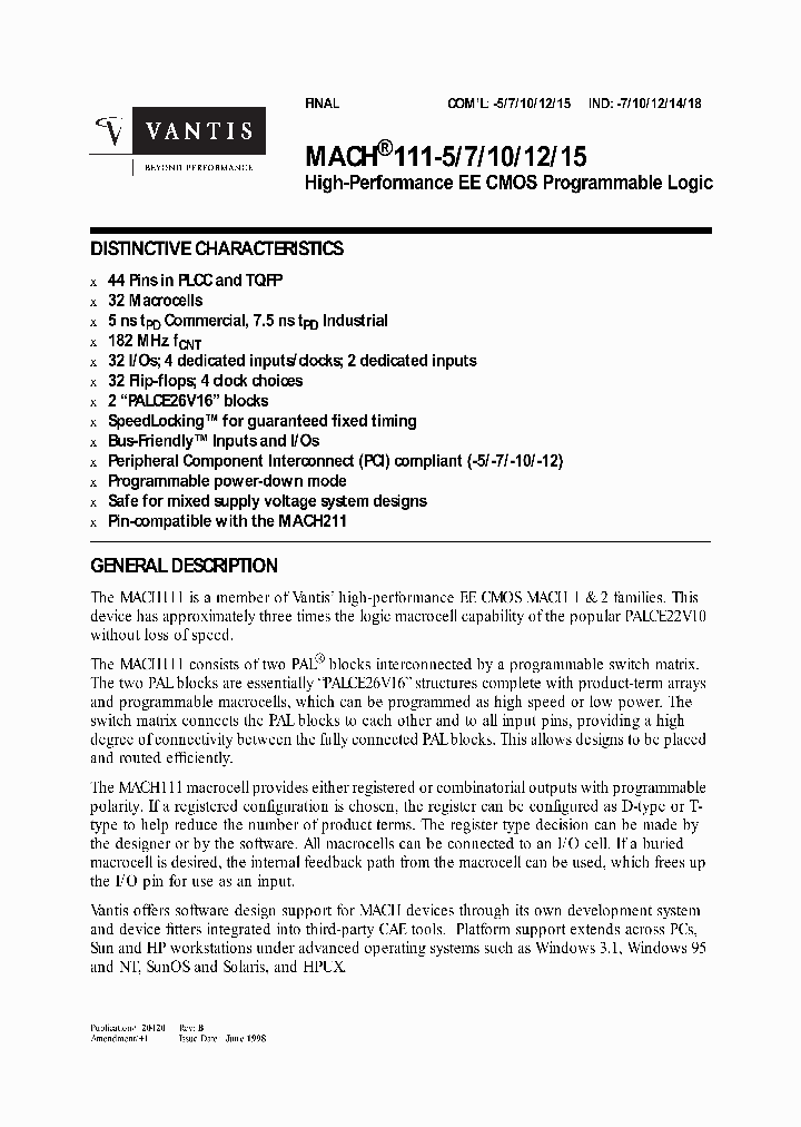 MACH111-5_2737868.PDF Datasheet
