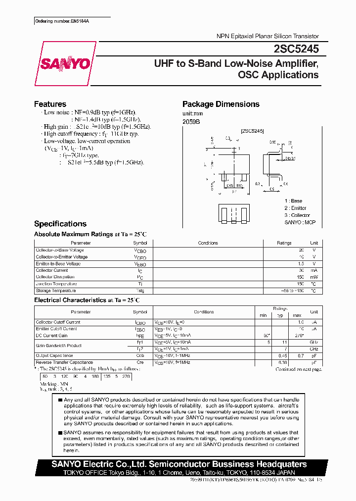 2SC5245-5_2740867.PDF Datasheet