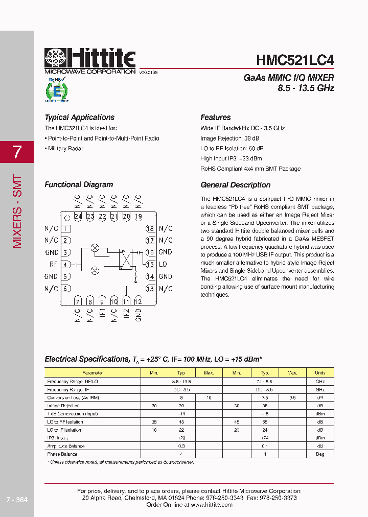 HMC521LC4_2744427.PDF Datasheet