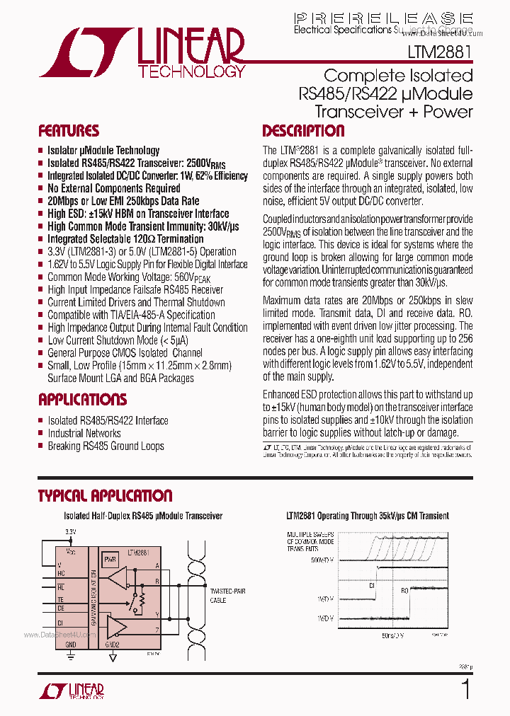 LTM2881_2745287.PDF Datasheet