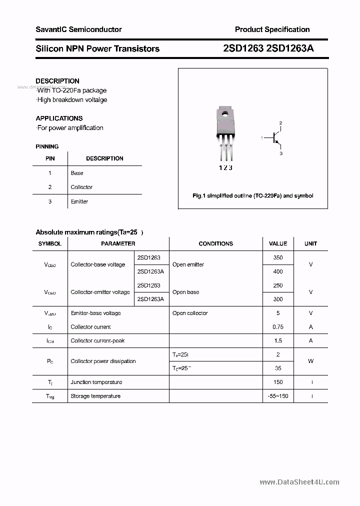 2SD1263_2746218.PDF Datasheet