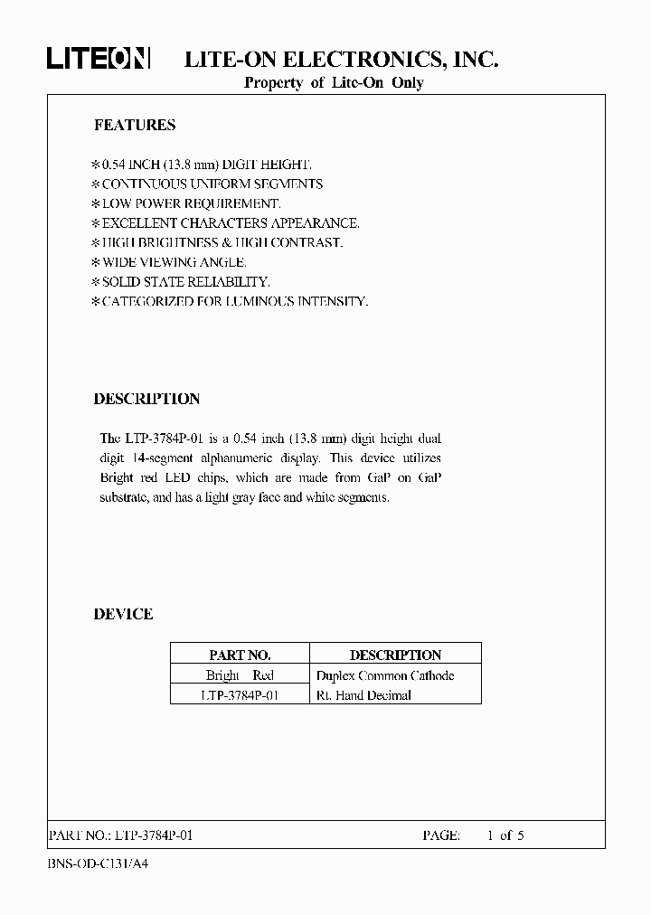 LTP3784P_2746966.PDF Datasheet
