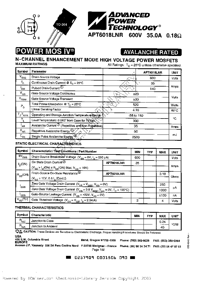 APT6018LNR_2747831.PDF Datasheet