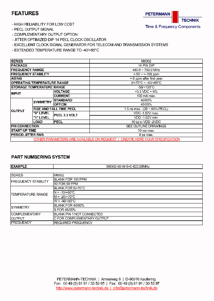 M6302_2754748.PDF Datasheet
