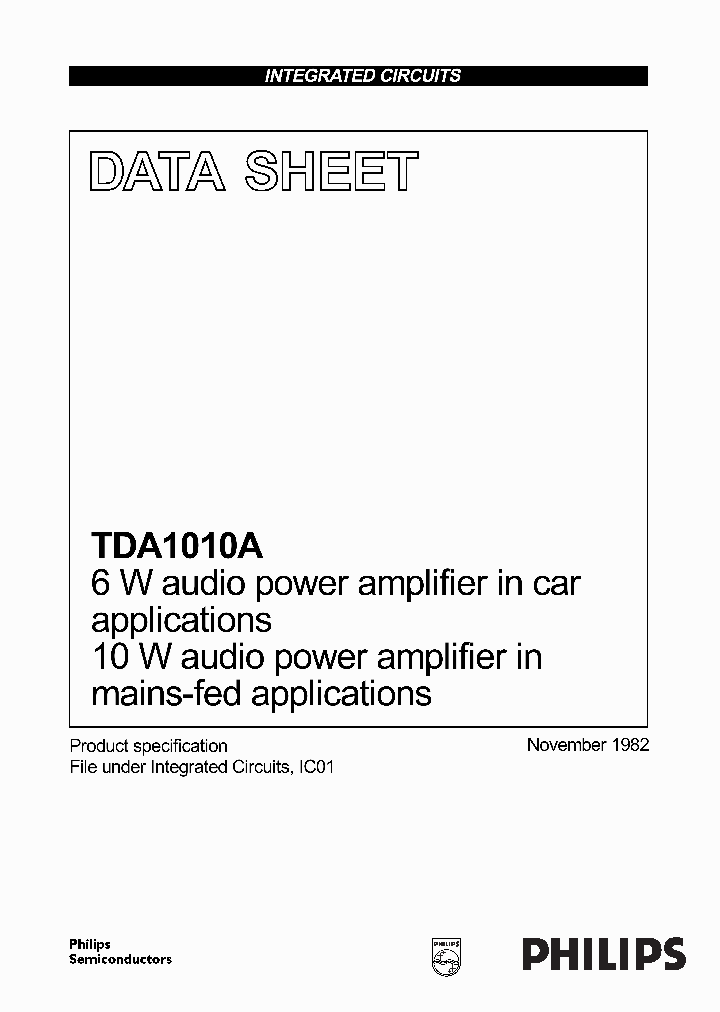TDA1010_2755652.PDF Datasheet