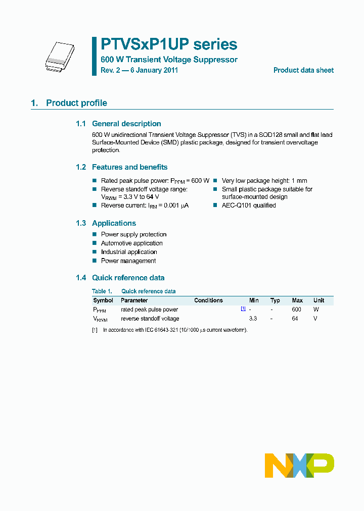 PTVS3V3P1UP_2757486.PDF Datasheet