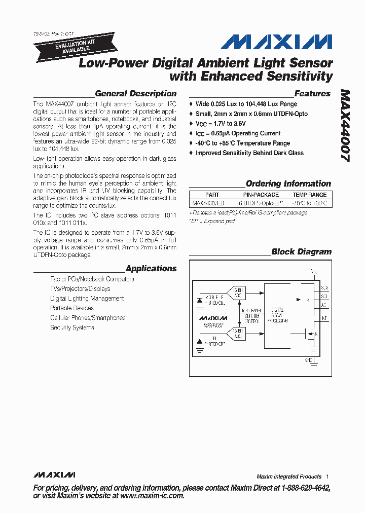 MAX4400711_2759551.PDF Datasheet