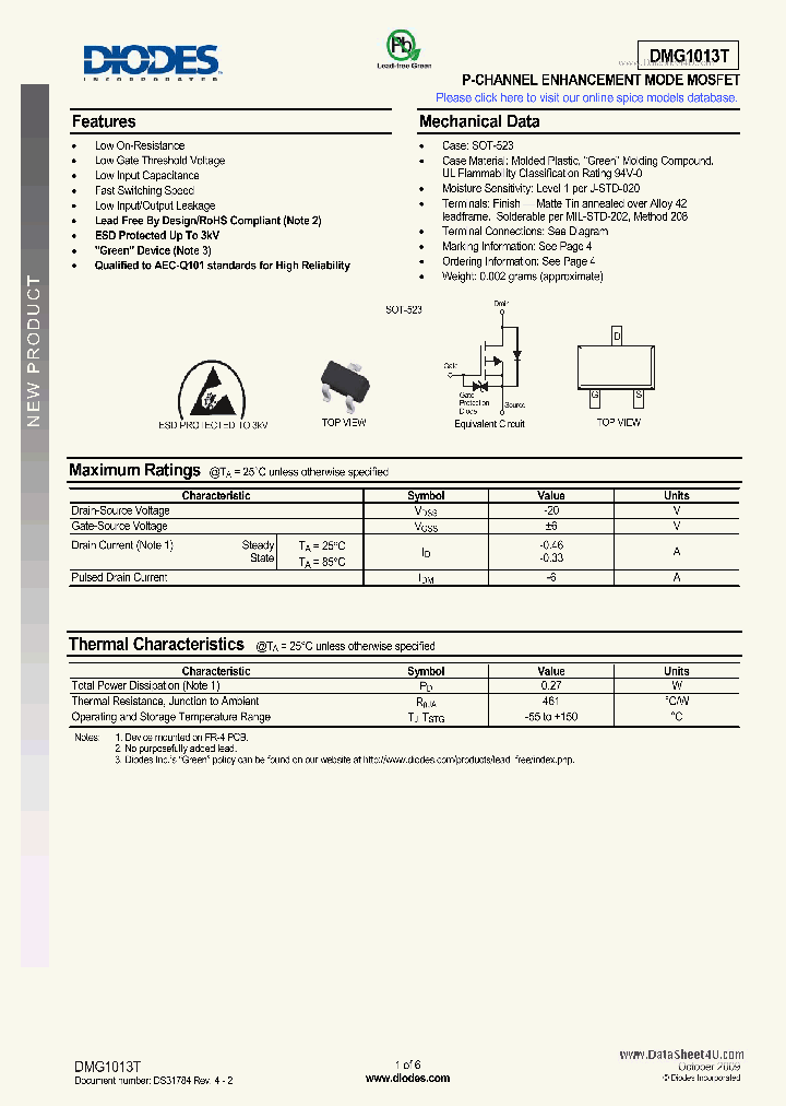 DMG1013T_2760669.PDF Datasheet